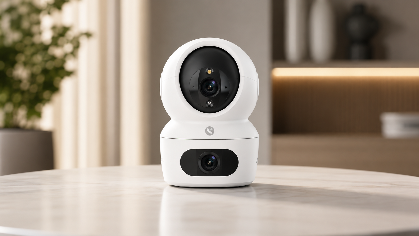 كاميرا مراقبة ذكية داخلية EZVIZ H7c dual 4MP - الصورة 2