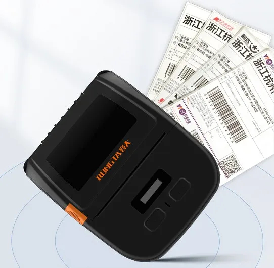طابعة فواتير وملصقات حرارية بلوتوث Rongta RPP30 - الصورة 3